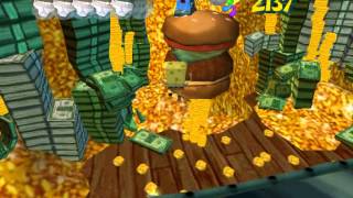 TAS: BfBB - Krabby Patty Platforms in 1:04.70 w/ Load