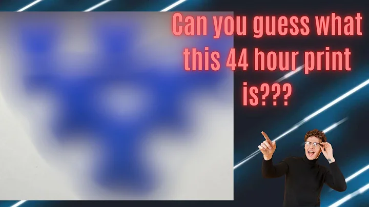 Epic 44-Hour 3D Print - Can You Guess What It Will Be?