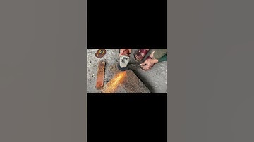 Qui trình thủ công rèn ra một con dao lọc thịt cá từ người thợ rèn lâu năm! making knife!