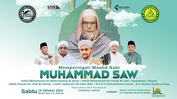 LIVE Memperingati Maulid Nabi Muhammad SAW | Masjid Jami