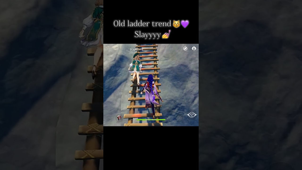 Old ladder trend😍💅💜 