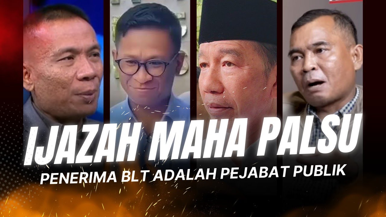 Ijazah Orang Dikorek: Malah Ijazah Jokowi Makin Terlihat Palsu.