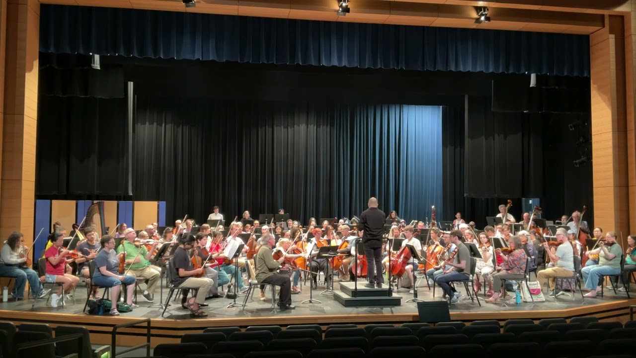 NWMF Mahler Symphony no. 10 4th mvt dress rehearsal July 25, 2025