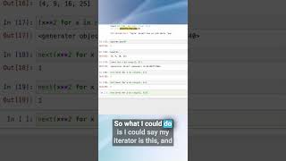 🐍 Python generators + using them in comprehensions #coding #python