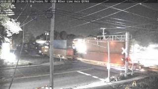 BigTrains.TV 10/5/15 23:25 sb stack CSX