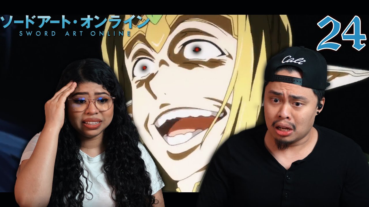 KIRITO VS SUGOU *RAGE* Sword Art Online Season 1 Episode 24 Reaction YouTube