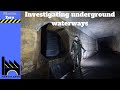 Investigating an underground waterway