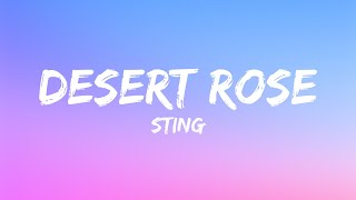 Sting - Desert Rose (Lyrics) Resimi