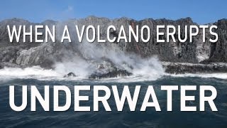 When a Volcano Erupts Underwater | UnderH2O | PBS Digital Studios