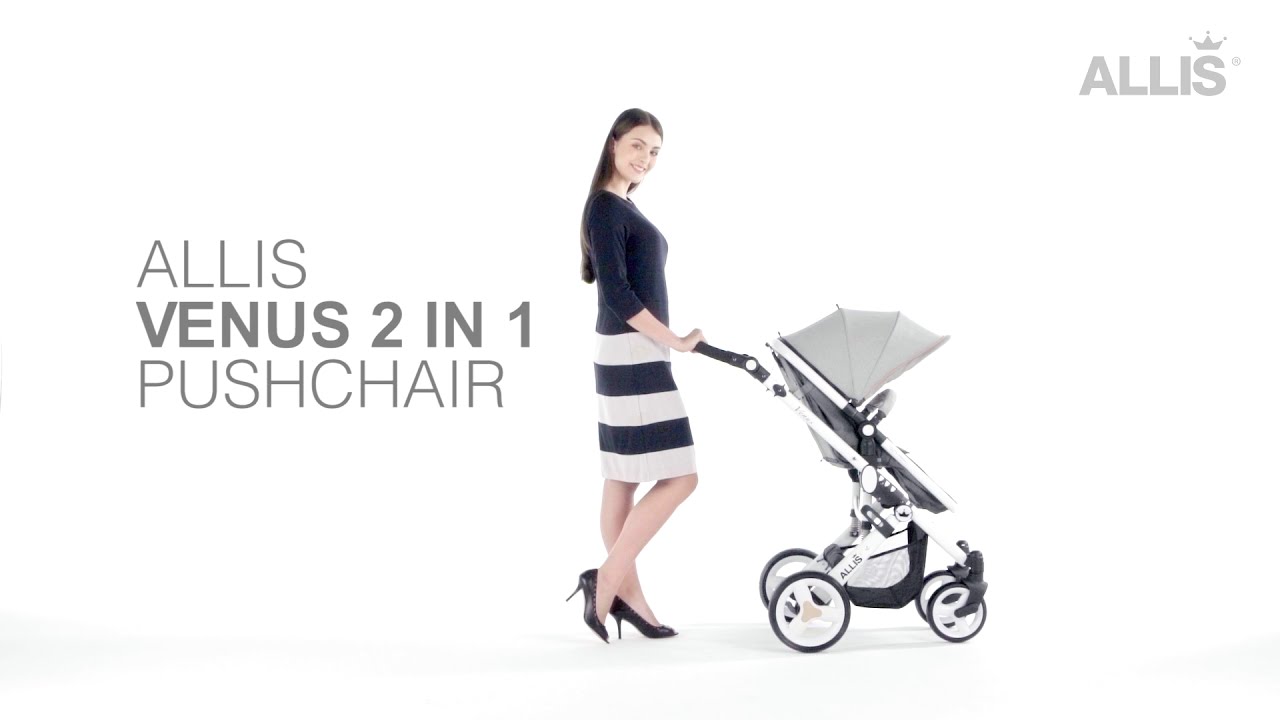 allis 2 in 1 venus baby pushchair