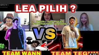 Antara Btr Lea Teguh Dan Evos Wann Lea Pilih Teguh Apa Wann Ini Jawaban Nya ?