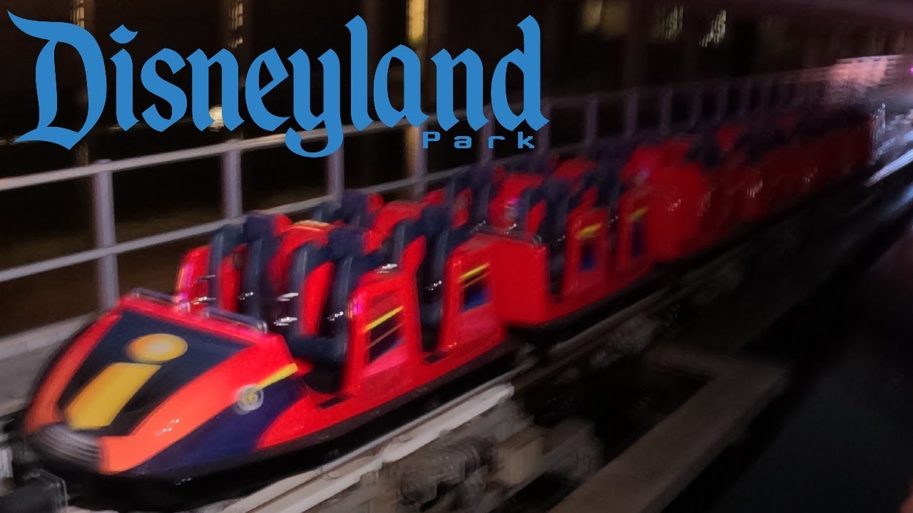 Incredicoaster Night Ride POV 4K – During World of Color | Disney California Adventure
