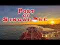 4k timelapse port of singapore the gateway to asia