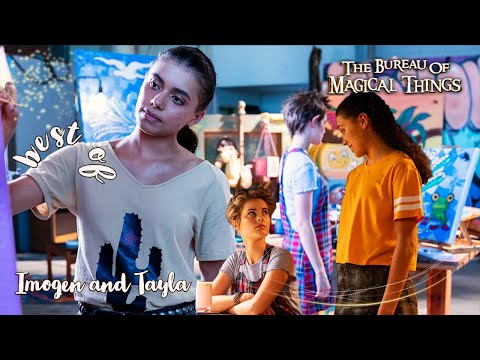 Top 5 Imogen and Tayla Moments 💕 Season 2 | The Bureau of Magical Things [CC]