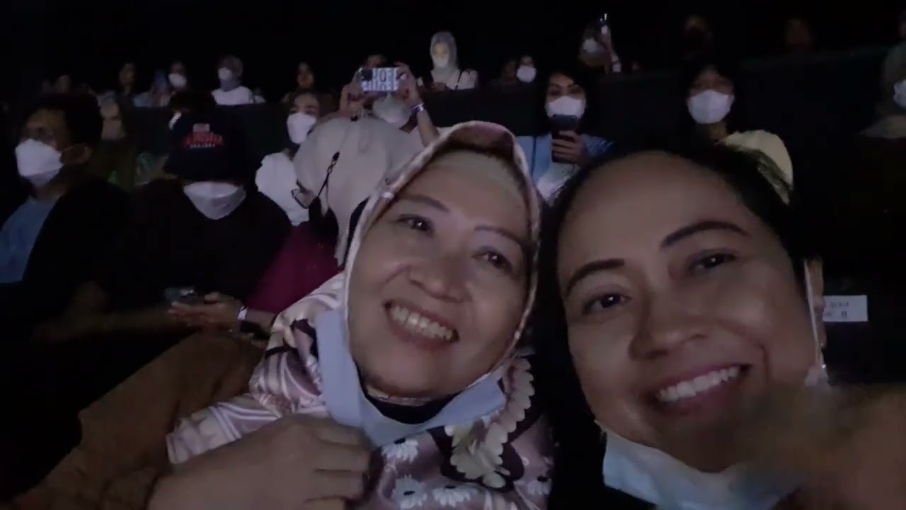 Maliq D'essentials nonton seru di Balai Sarbini