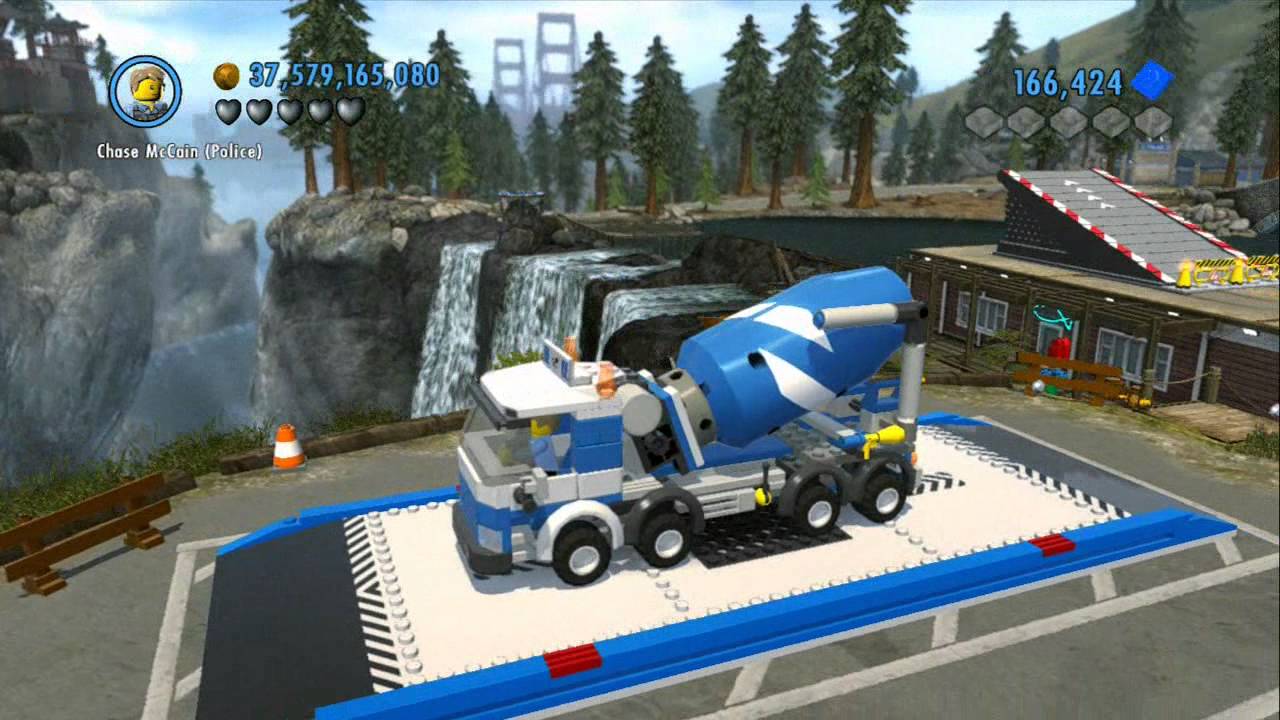 Lego City Undercover Complete Vehicle Guide Worker Vehicles Youtube