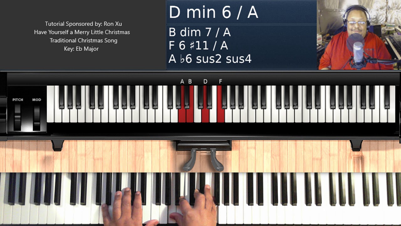 Have Yourself a Merry Little Christmas (Traditional/Jazz Arrangement) Piano Tutorial YouTube