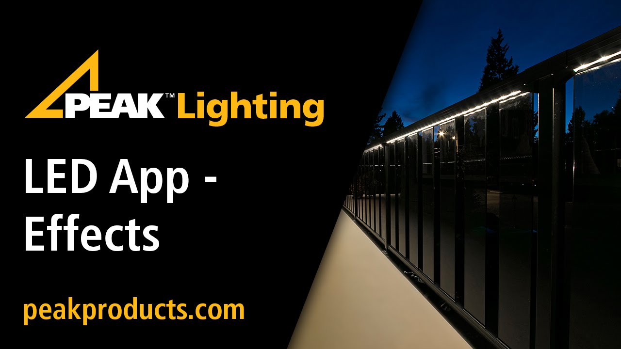 Peak Lighting Led Effects Peak Lighting Led Effects