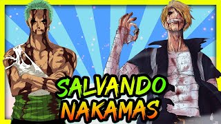 los SACRIFICIOS de ZORO Y SANJI - SALVANDO NAKAMAS - MOMENTOS EPICOS ONE PIECE