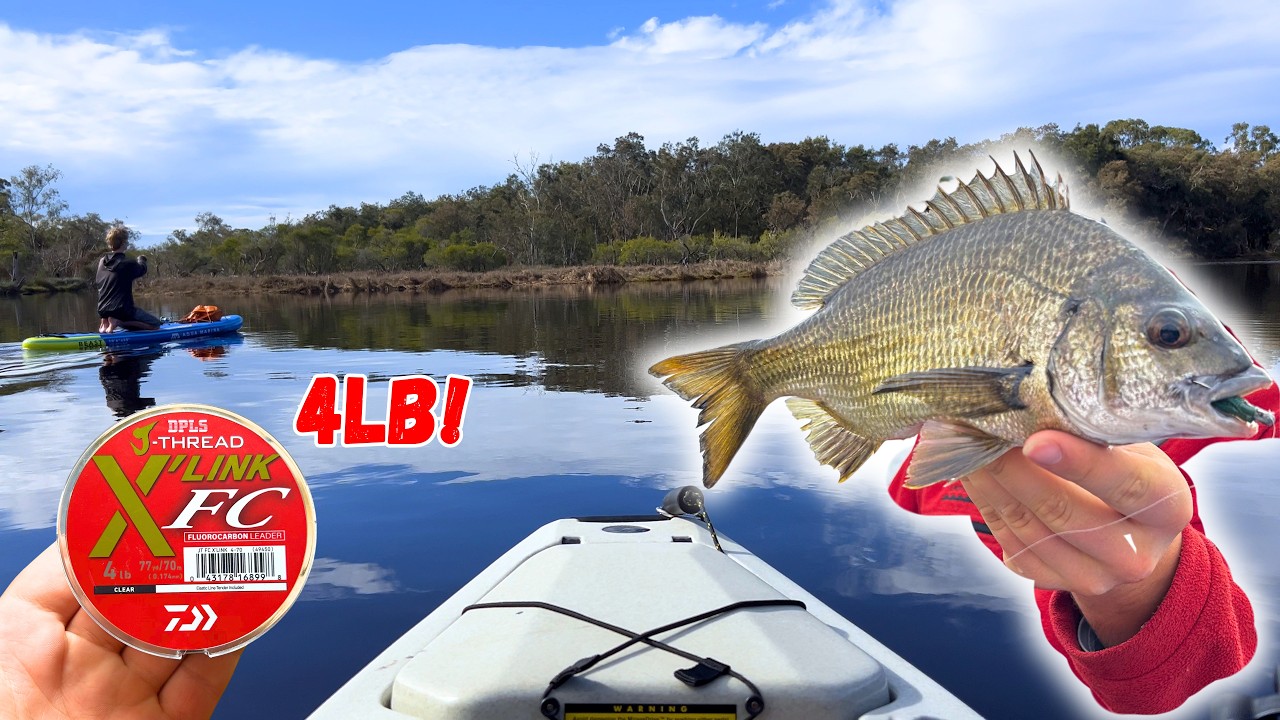 ULTRALIGHT FISHING for BREAM Off A NEW KAYAK!!