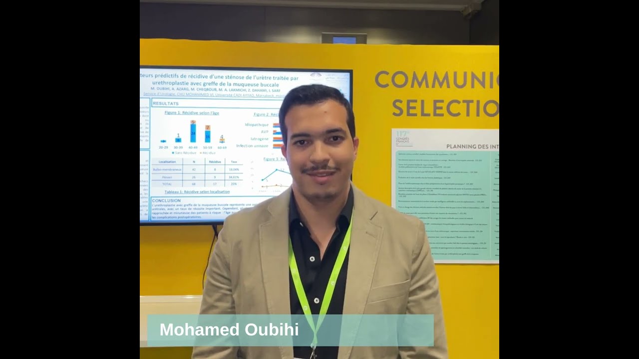 Urologie reconstructrice et transitionnelle - Mohamed Oubihi