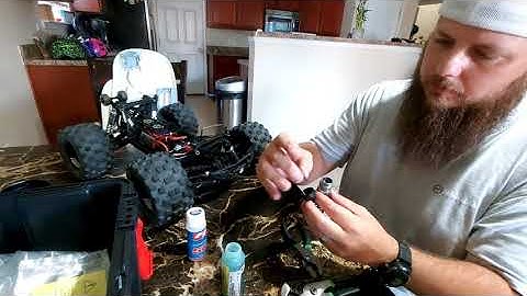 Redcat Kaiju r/c truck shock oil change.