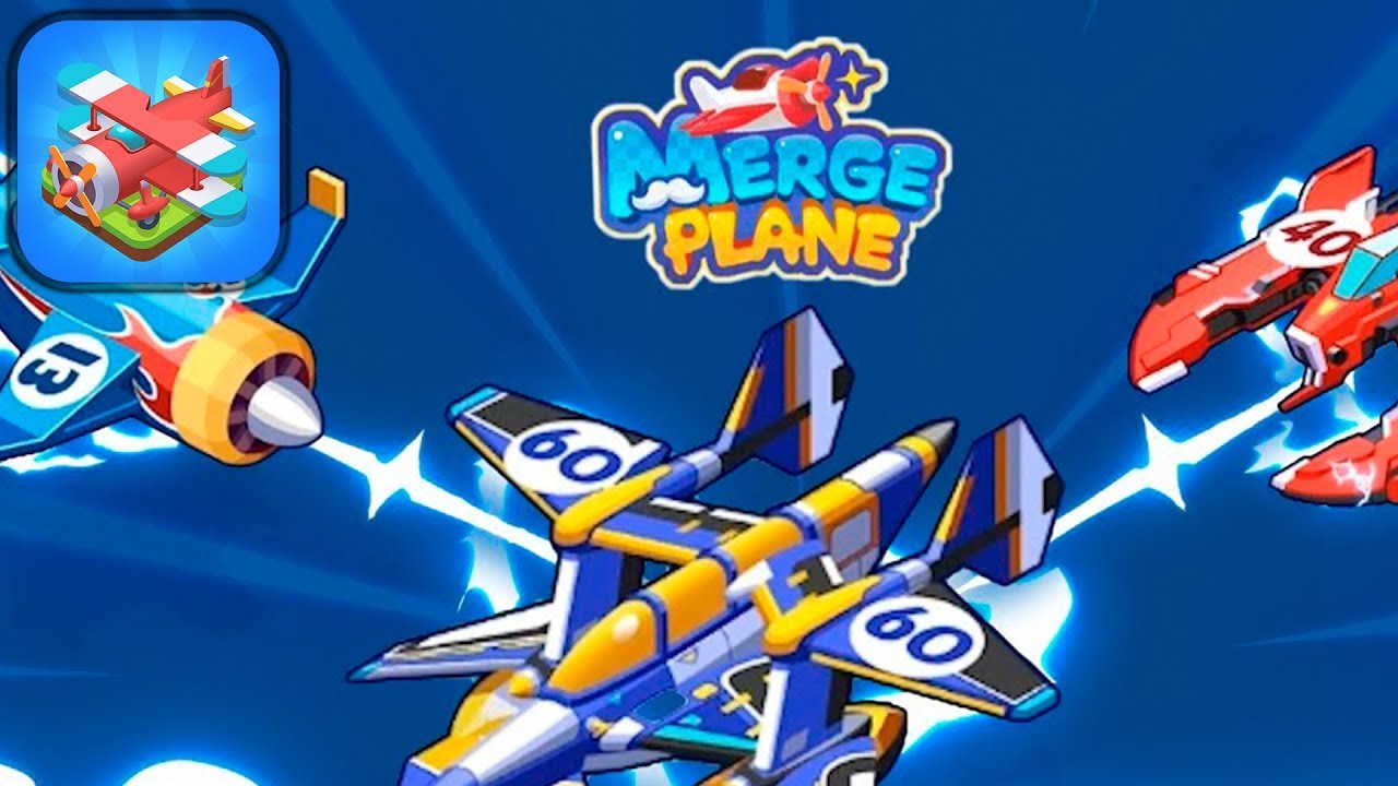 Merge Plane - Mobile Gameplay Walkthrough Part 1 (iOS, Android) - YouTube