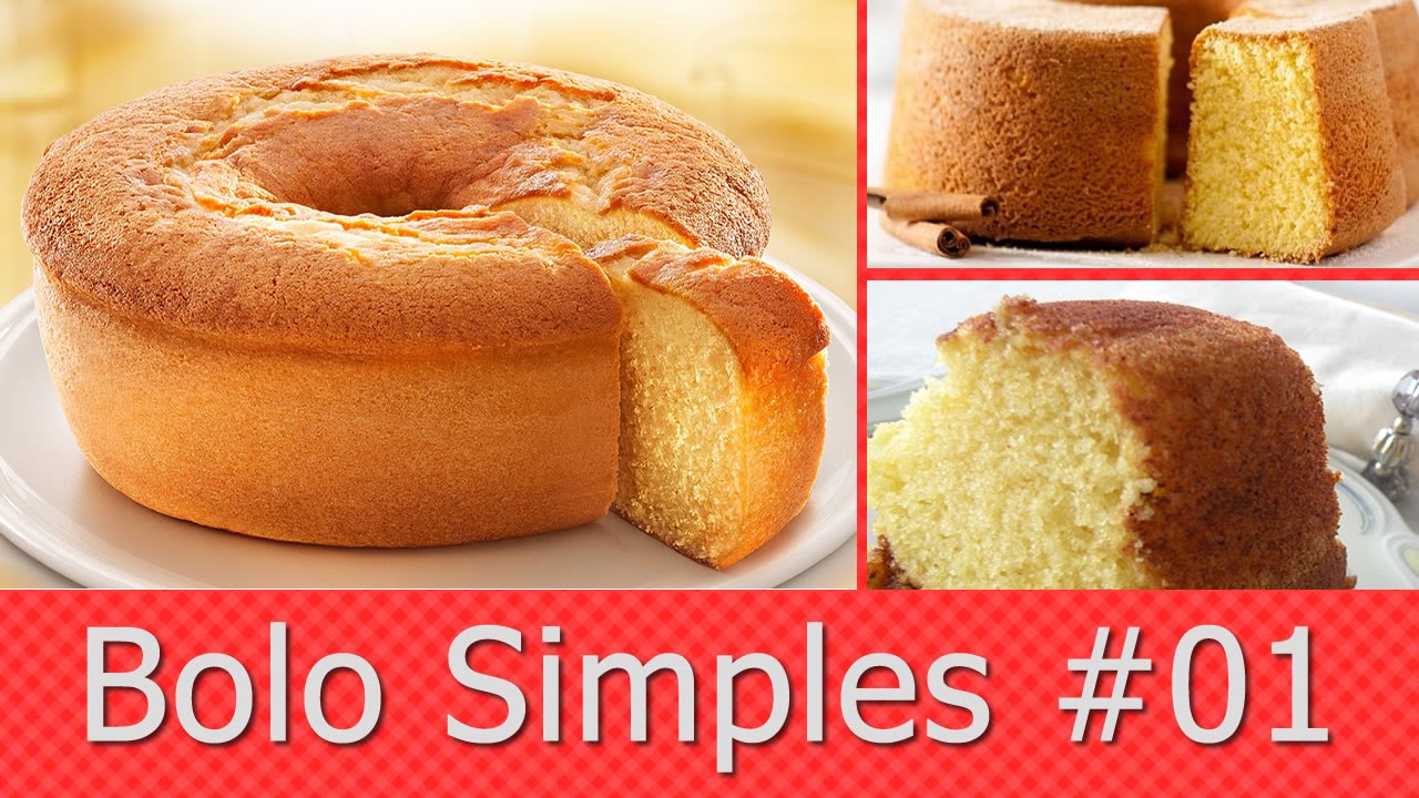 BOLO SIMPLES #01 LIVRO DE RECEITAS