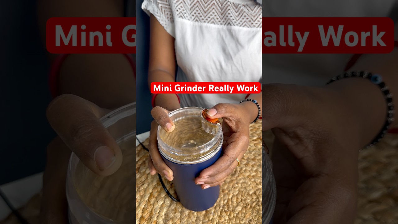 Mini Spice Grinder Really Works? 😱 | Honest Review & How to