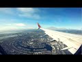 4K Full flight from Denver to San Francisco | Southwest Airlines 4182