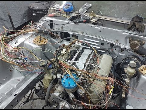 How to Start an Engine Harness Wire Tuck