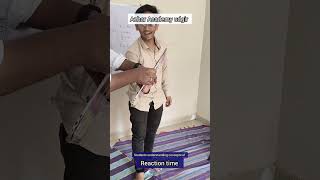Reaction time #ncert #physics #physicsexperiment #experiment #azharacademyudgir