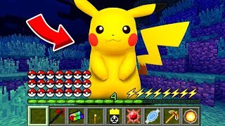 How to play PIKACHU in Minecraft! Real life family PIKACHU! Battle NOOB VS PRO Animation