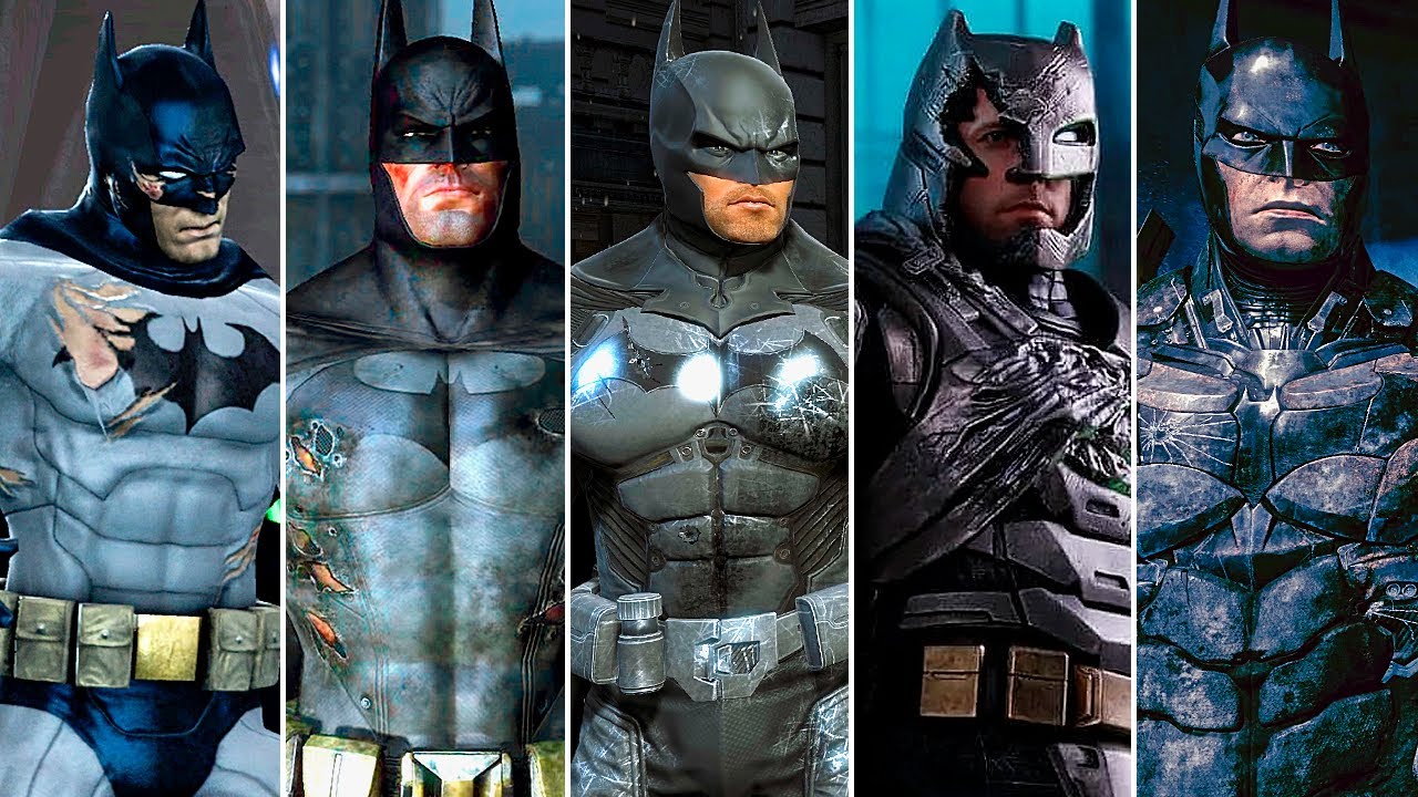 Evolution of Battle Damaged Suit in Batman Games Gotham Knights Gameplay -  YouTube