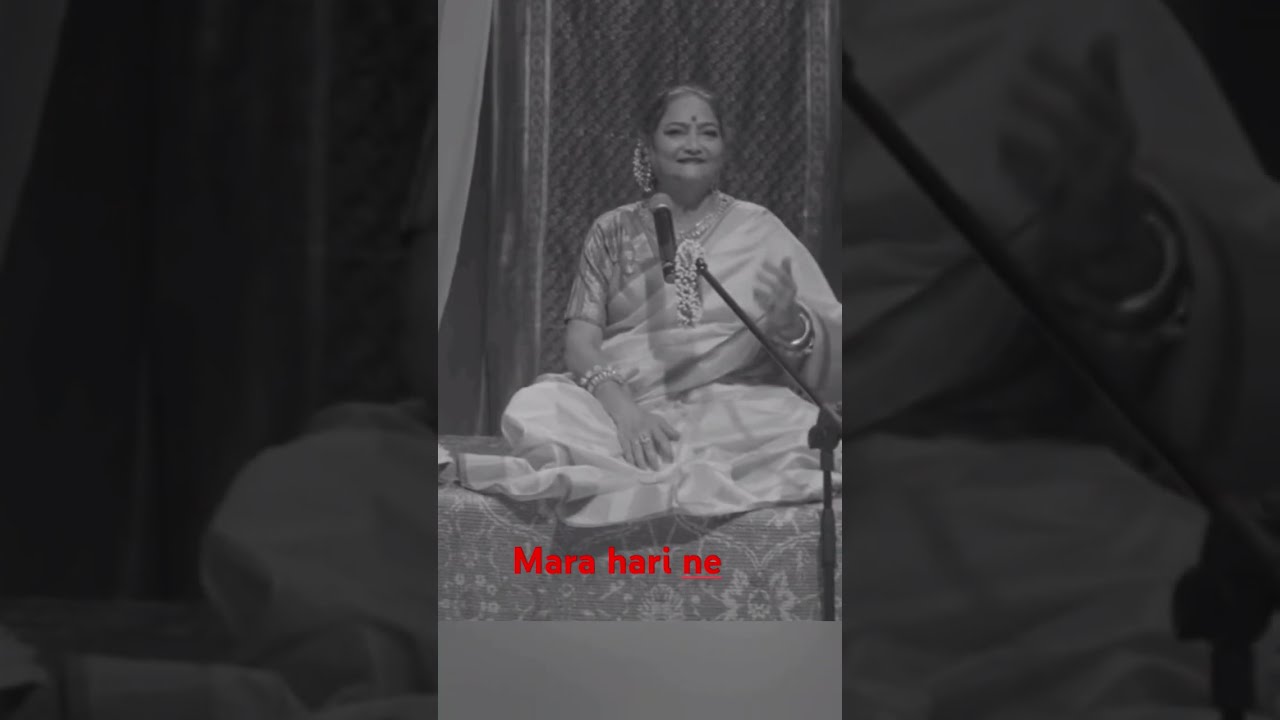 live shreya ghoshal sing Mara hari ne | Bani Sukani wala |Gujarati Bhajan | #shorts #live