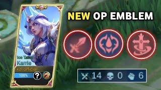 KARRIE NEW FIGHTER EMBLEM SET MUST TRY!🔥 I DIDN'T EXPECT IT TO BE SO EFFECTIVE!!