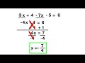 Solving Multi-Step Equations Quiz