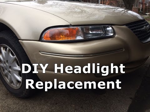 DIY headlight assembly replacement