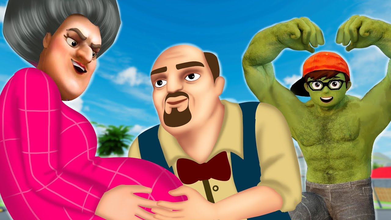 Miss T Fat Love Francis | Nick and Tani | Couple Prank  Scary Teacher 3D