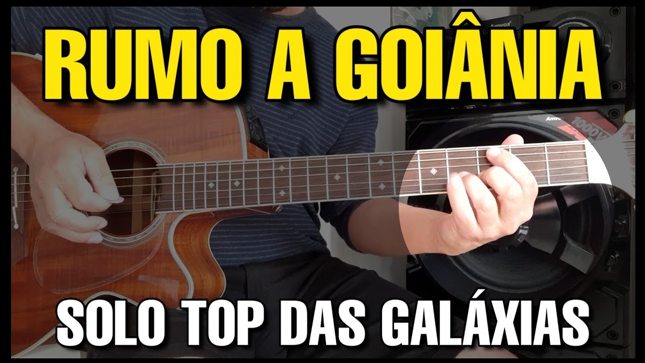 Solos Fáceis de Violão | Rumo a Goiânia | Leandro e Leonardo | Whatsapp:27-997454297