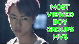 [TOP 50] MOST VIEWED K-POP BOY GROUPS MVS | APRIL 2024