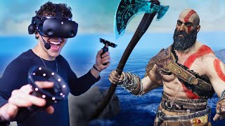 Kratos Goes Crazy in VR | Blade And Sorcery Mods screenshot 1