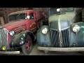 A farmer's collection of cool barn find cars and trucks