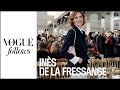 24h avec Inès de la Fressange pendant la Fashion Week | Vogue Paris