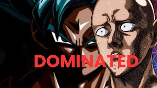 Why Goku Destroys Saitama In A Fight Explained