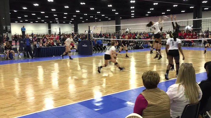 Victoria Jenifer #9 Tsunami Volleyball 2016 pre-Ap...