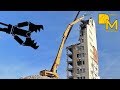 POWERFUL CATERPILLAR 385C HIGH REACH DEMOLITION EXCAVATOR RIPPING DOWN BUILDING