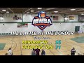 Mwba battle at the border fredericton freeze vs miramichi hericanes