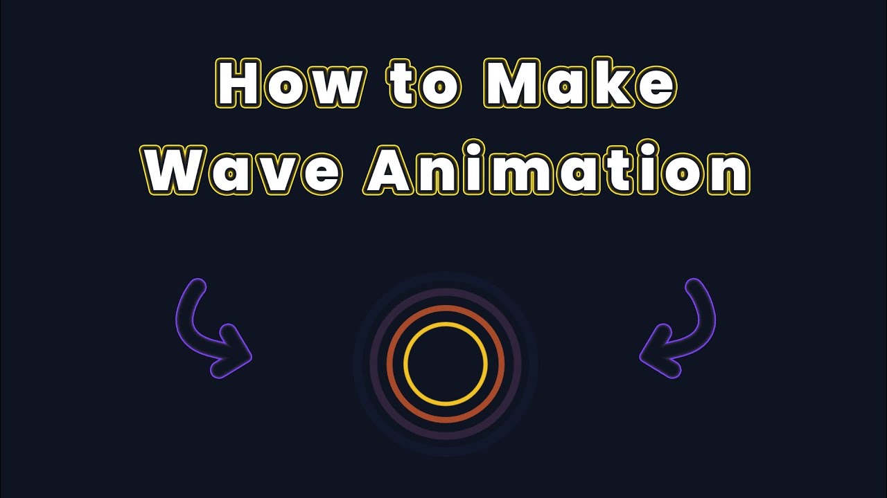 Wave Animation Effect | only with #css - YouTube