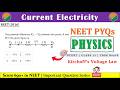 NEET 2016 Current Electricity | NEET Physics | Class 12 Physics | NEET PYQs | JEE/NEET Physics